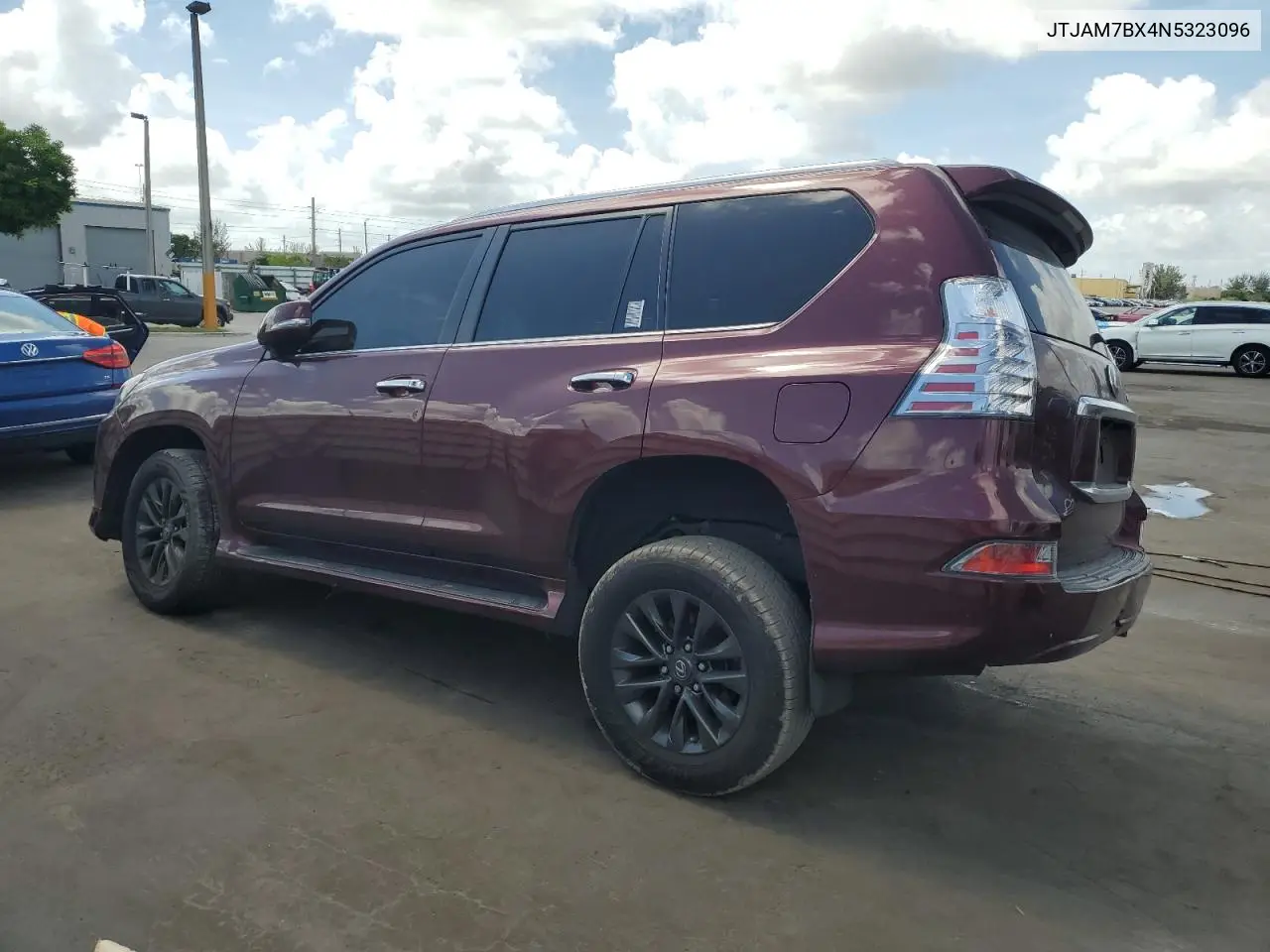 2022 Lexus Gx 460 VIN: JTJAM7BX4N5323096 Lot: 61332455