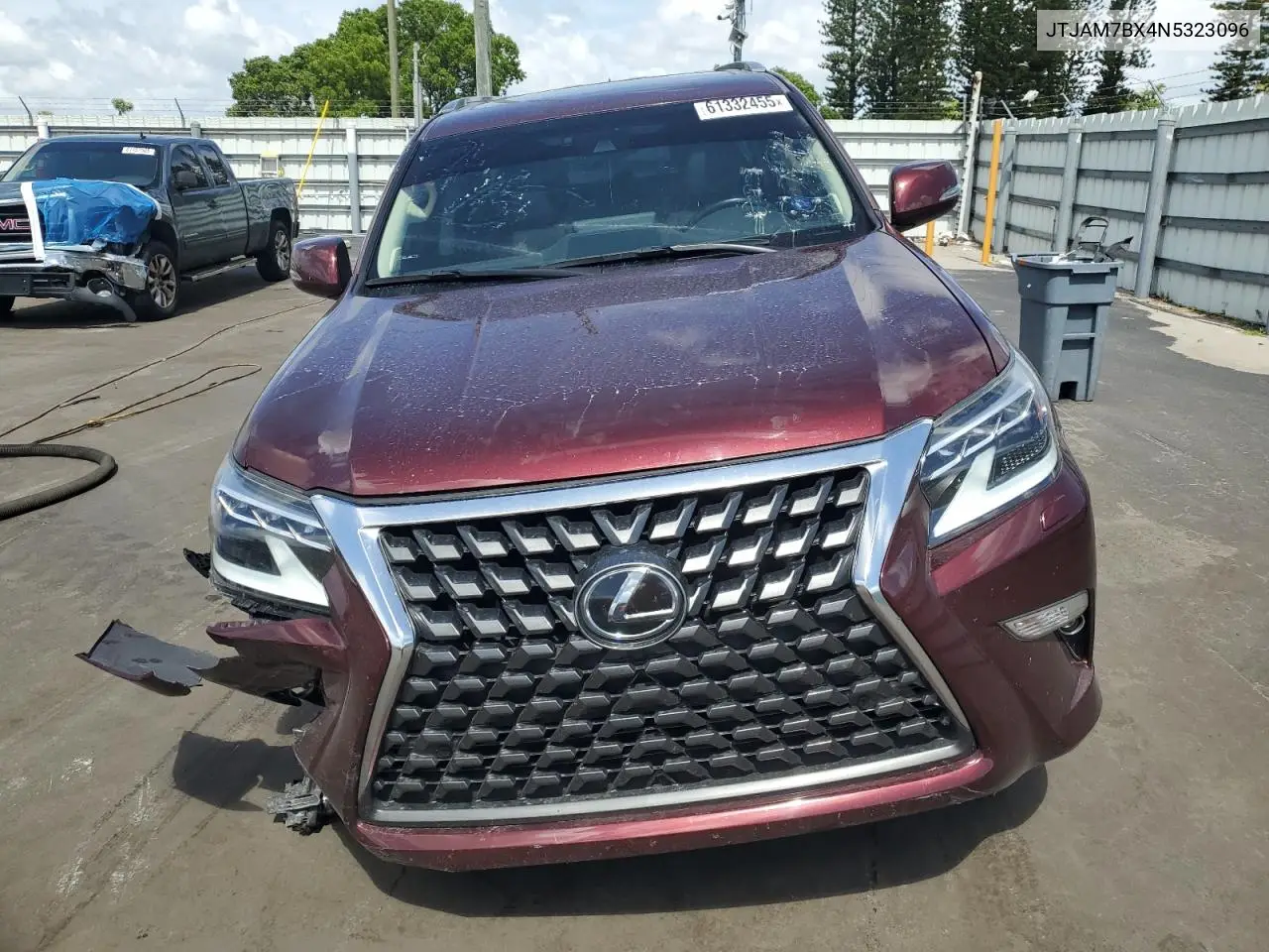 2022 Lexus Gx 460 VIN: JTJAM7BX4N5323096 Lot: 61332455