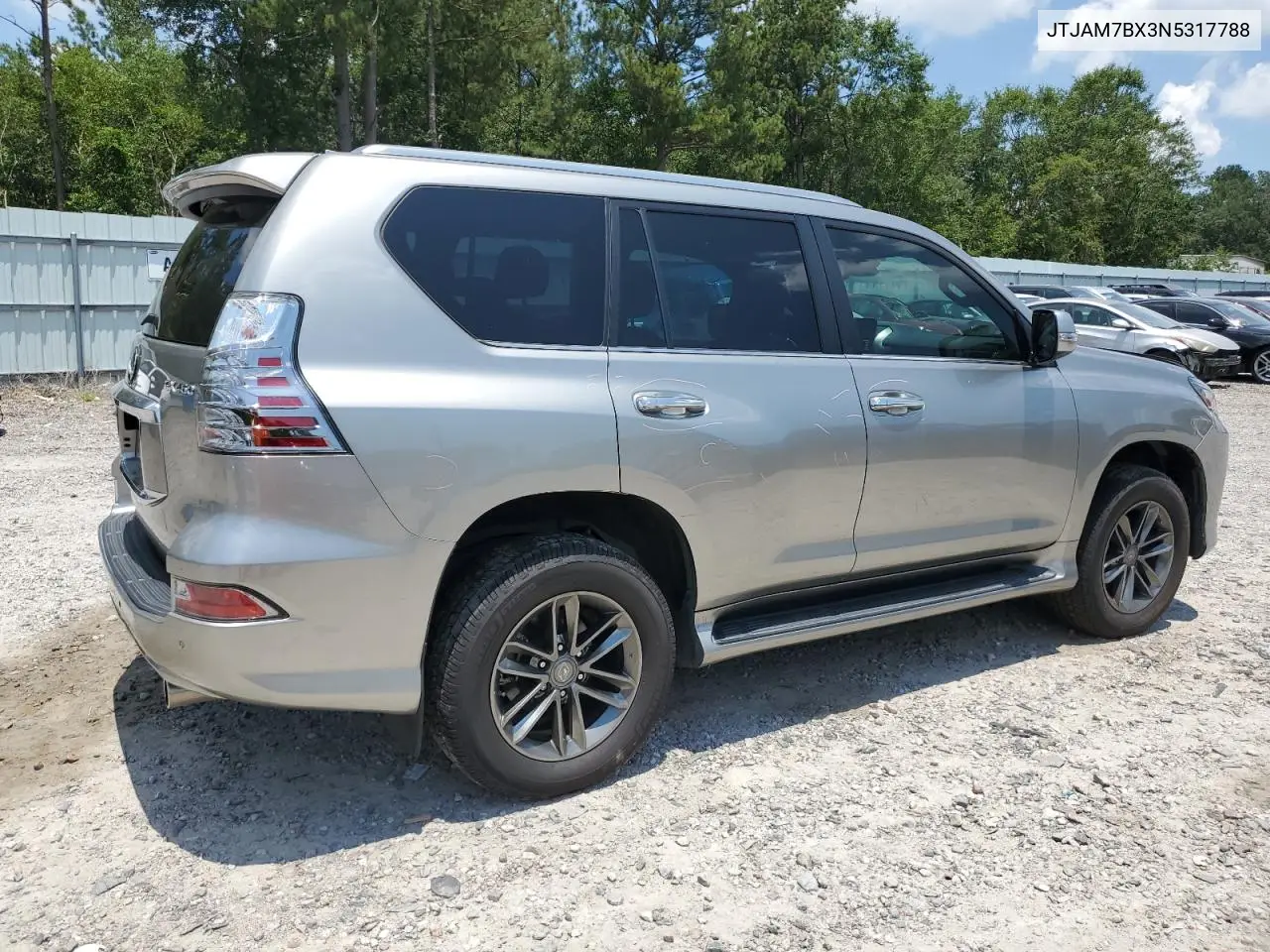 2022 Lexus Gx 460 VIN: JTJAM7BX3N5317788 Lot: 61358485