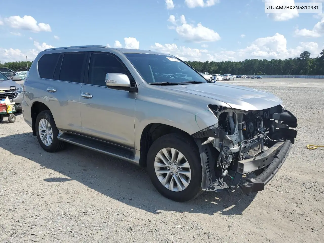 2022 Lexus Gx 460 VIN: JTJAM7BX2N5310931 Lot: 61901045