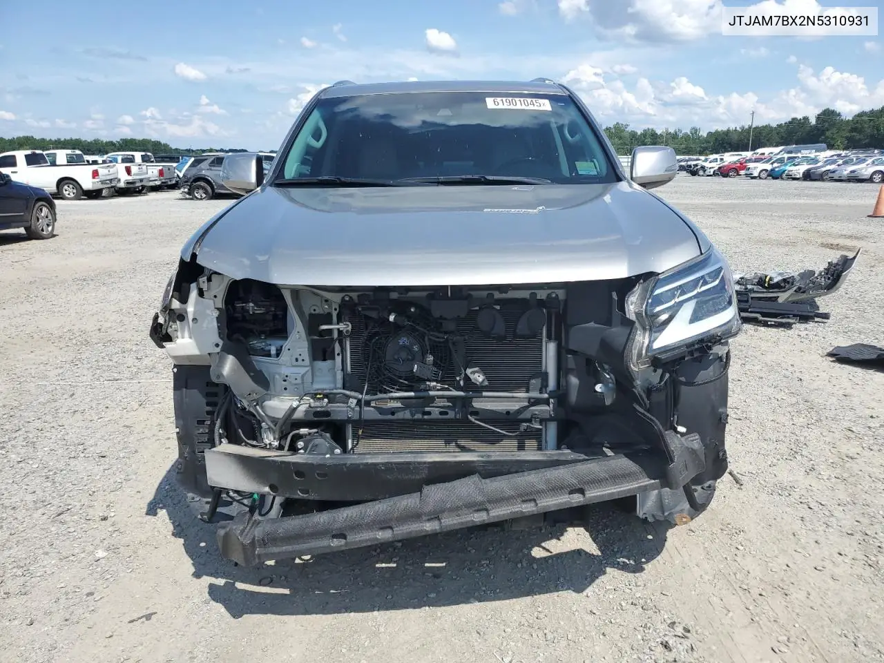 2022 Lexus Gx 460 VIN: JTJAM7BX2N5310931 Lot: 61901045