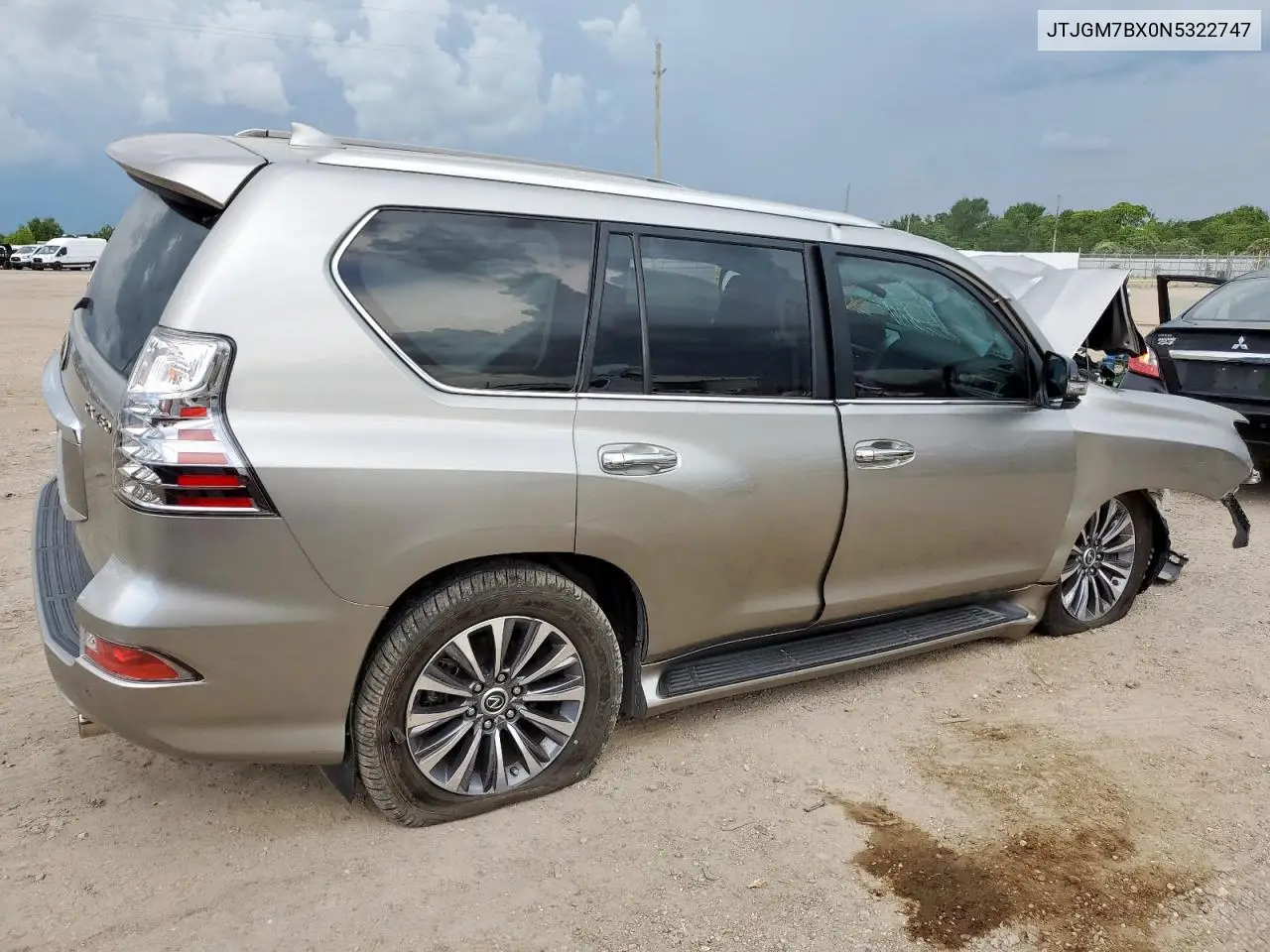 2022 Lexus Gx 460 Luxury VIN: JTJGM7BX0N5322747 Lot: 62187645