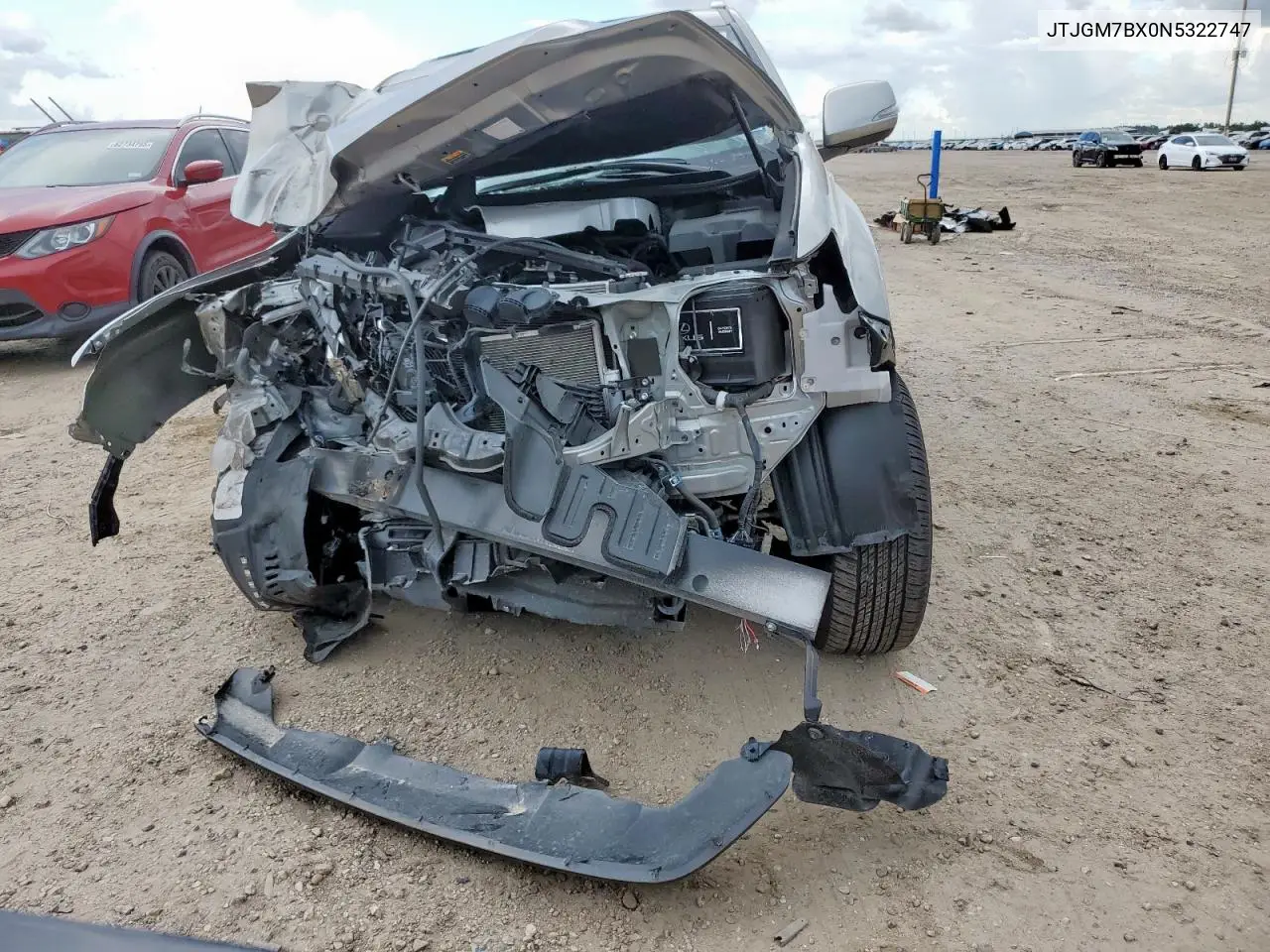 2022 Lexus Gx 460 Luxury VIN: JTJGM7BX0N5322747 Lot: 62187645