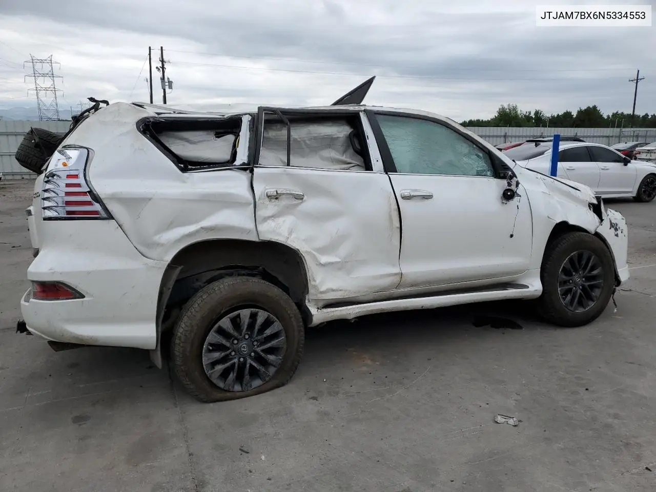 2022 Lexus Gx 460 VIN: JTJAM7BX6N5334553 Lot: 62518455