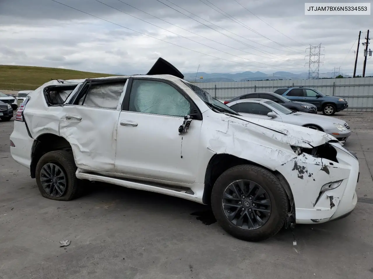 2022 Lexus Gx 460 VIN: JTJAM7BX6N5334553 Lot: 62518455