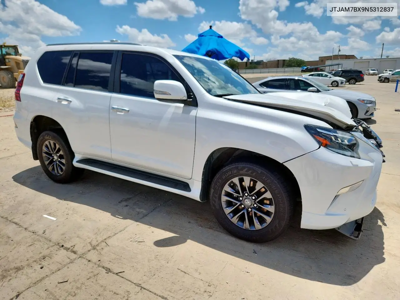2022 Lexus Gx 460 VIN: JTJAM7BX9N5312837 Lot: 62878085
