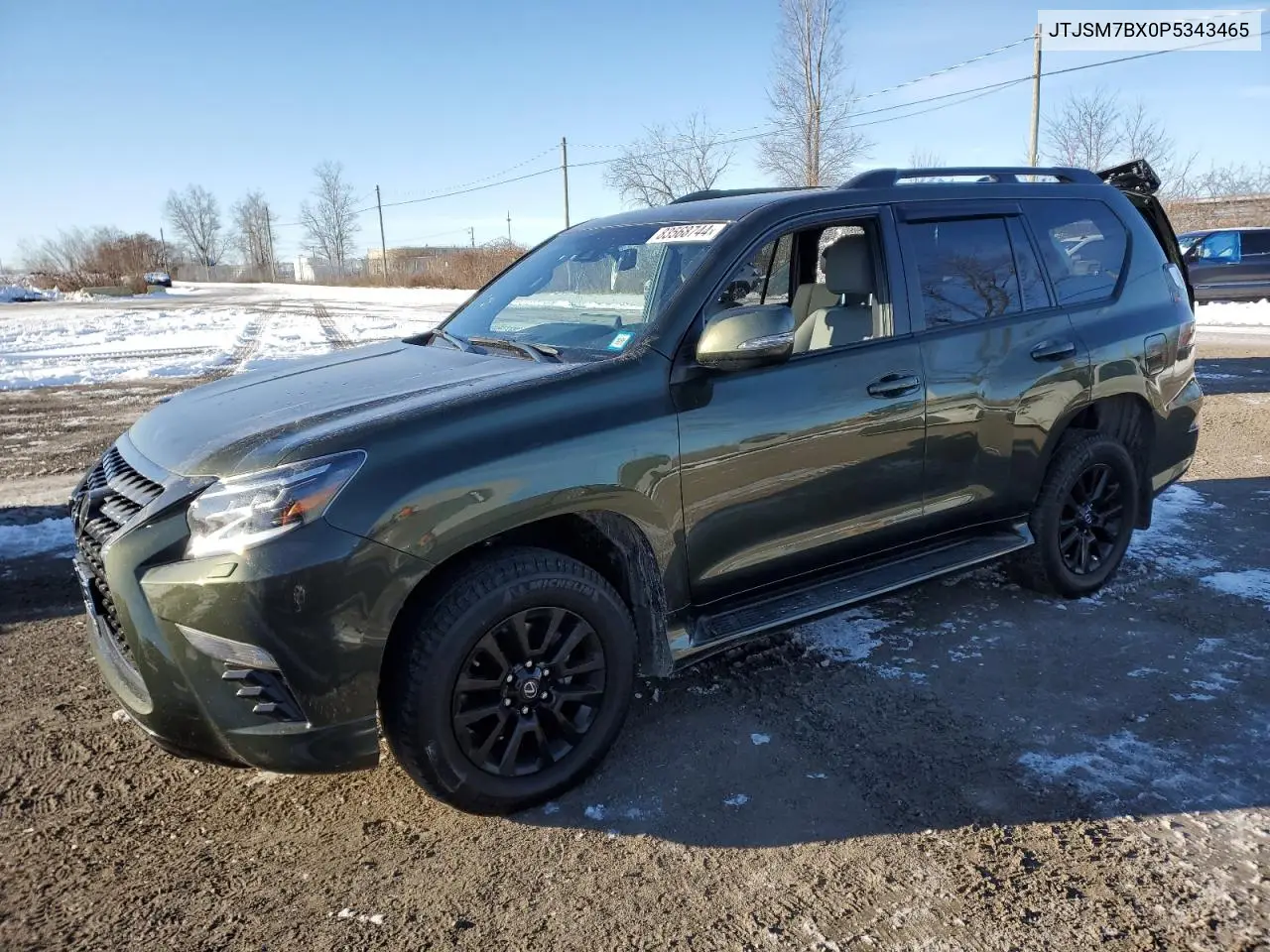 2023 Lexus Gx 460 VIN: JTJSM7BX0P5343465 Lot: 83568744