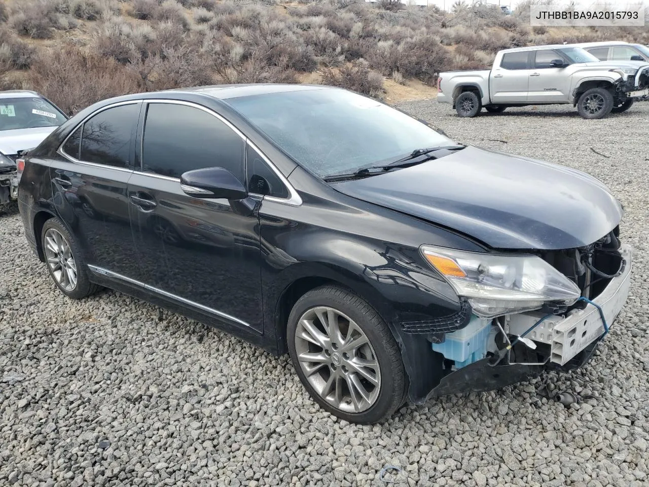 2010 Lexus Hs 250H VIN: JTHBB1BA9A2015793 Lot: 43450665