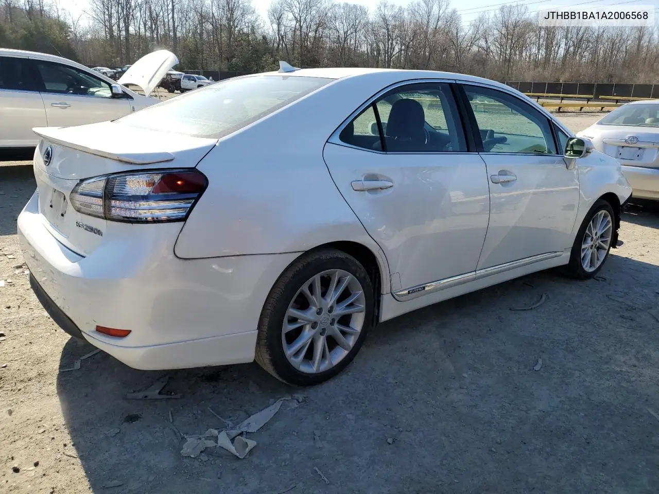2010 Lexus Hs 250H VIN: JTHBB1BA1A2006568 Lot: 47239005