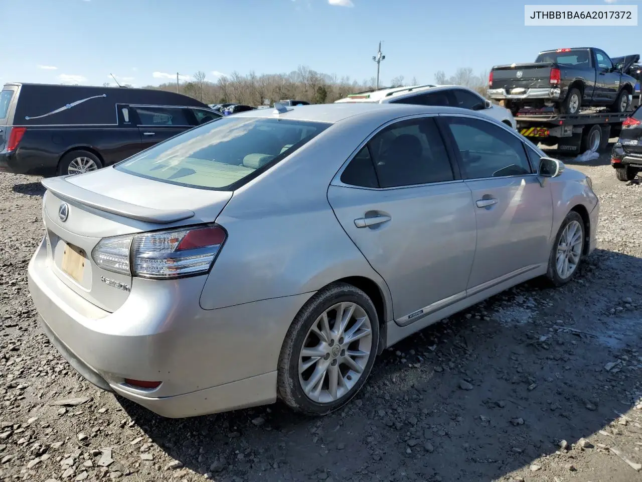 2010 Lexus Hs 250H VIN: JTHBB1BA6A2017372 Lot: 48589275