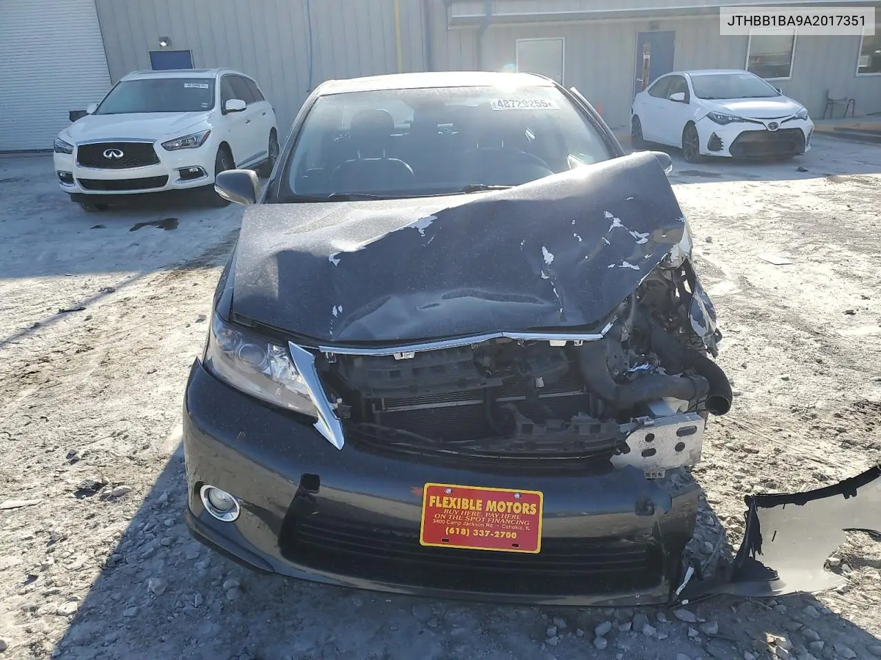 2010 Lexus Hs 250H VIN: JTHBB1BA9A2017351 Lot: 48729255