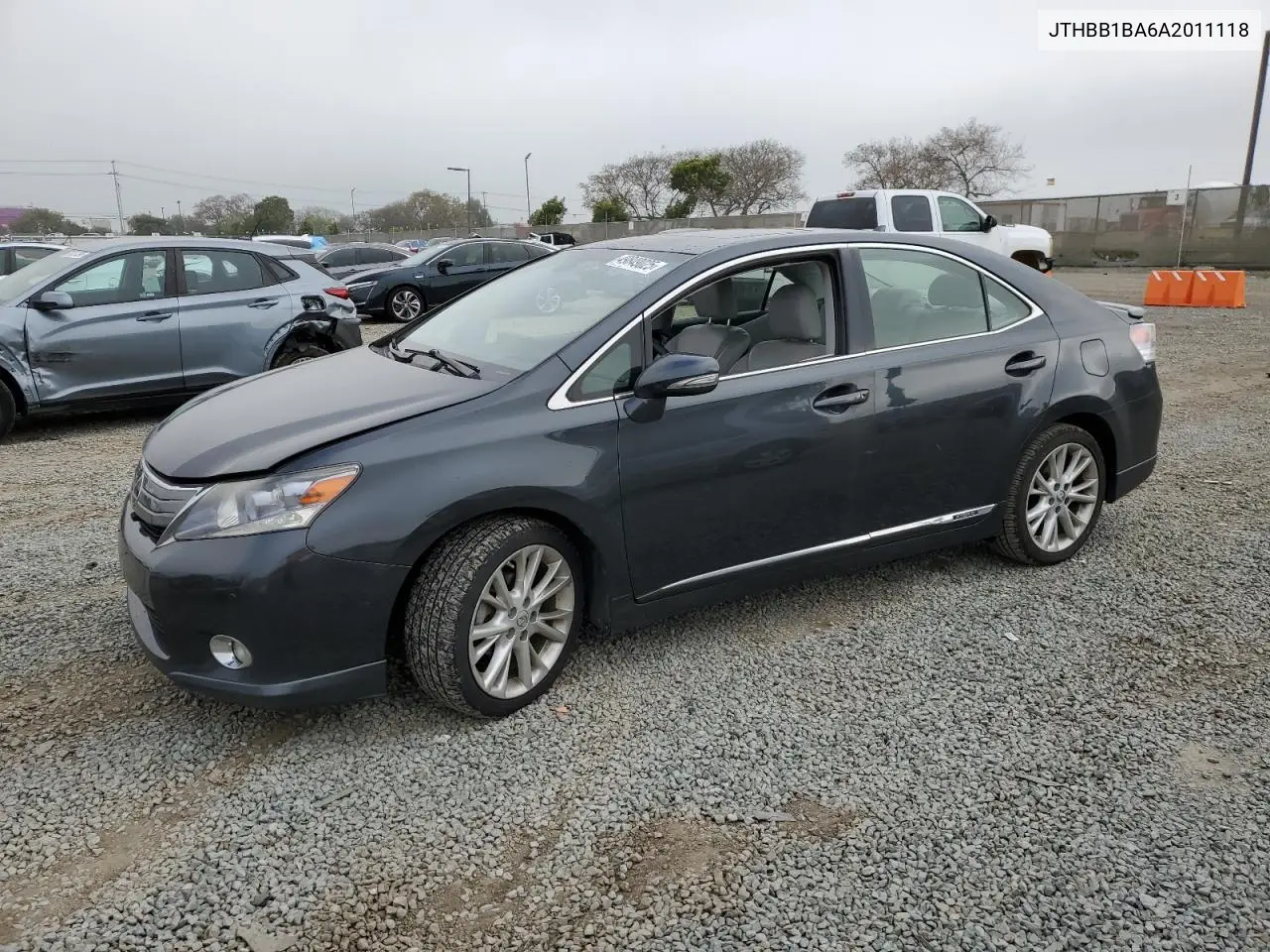 2010 Lexus Hs 250H VIN: JTHBB1BA6A2011118 Lot: 49849025