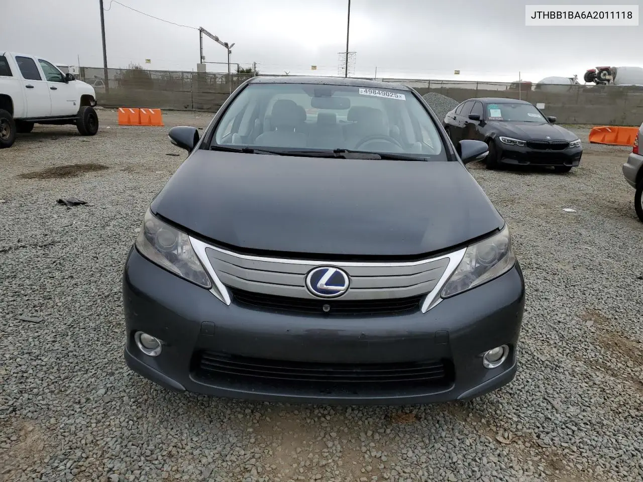 2010 Lexus Hs 250H VIN: JTHBB1BA6A2011118 Lot: 49849025