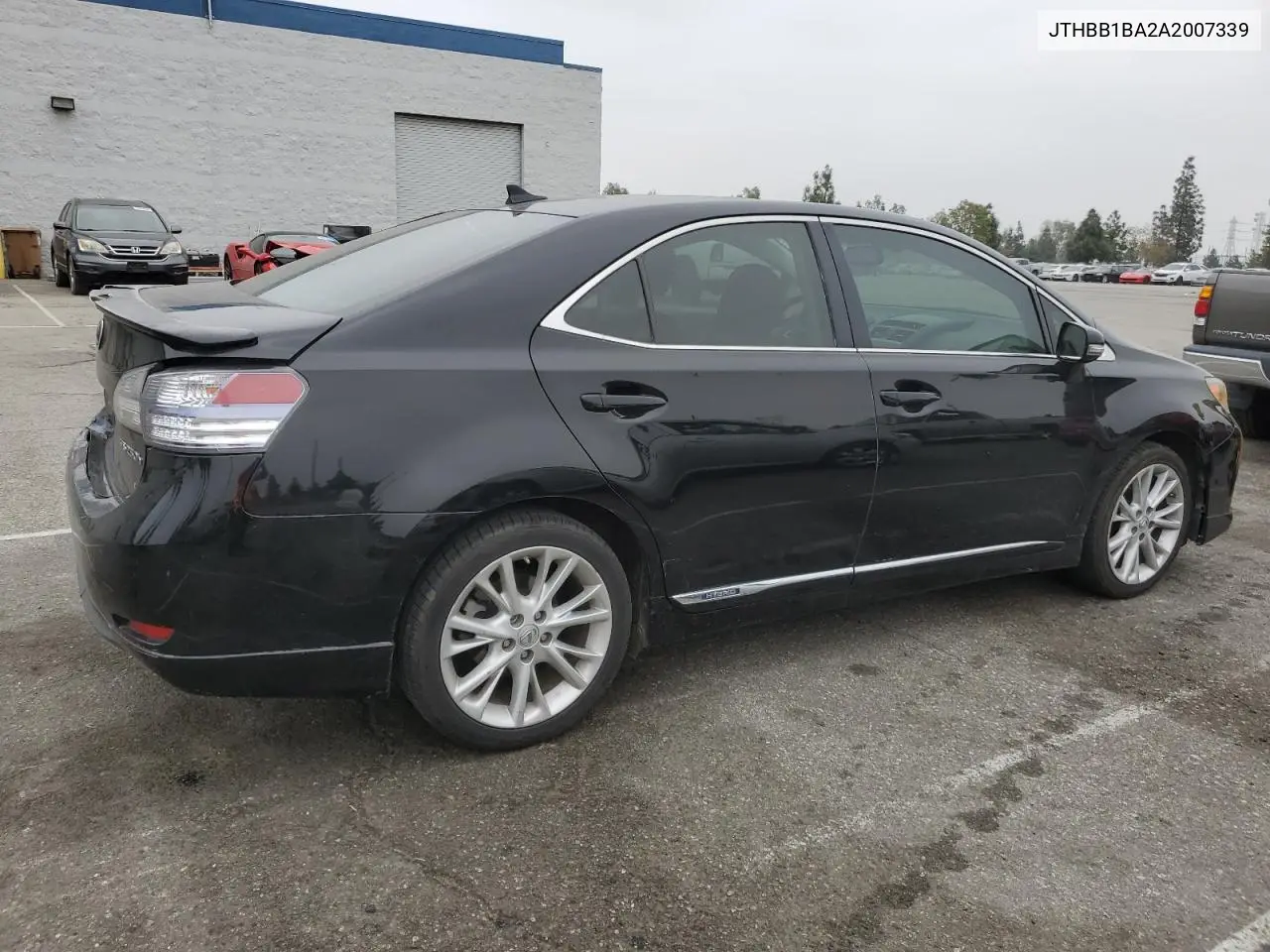 2010 Lexus Hs 250H VIN: JTHBB1BA2A2007339 Lot: 51712015