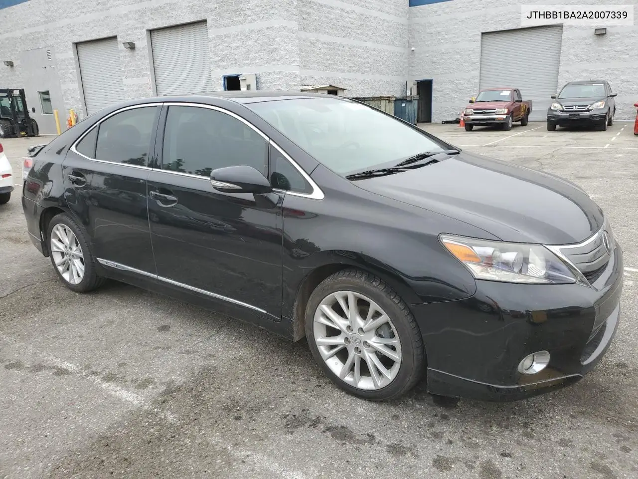 2010 Lexus Hs 250H VIN: JTHBB1BA2A2007339 Lot: 51712015