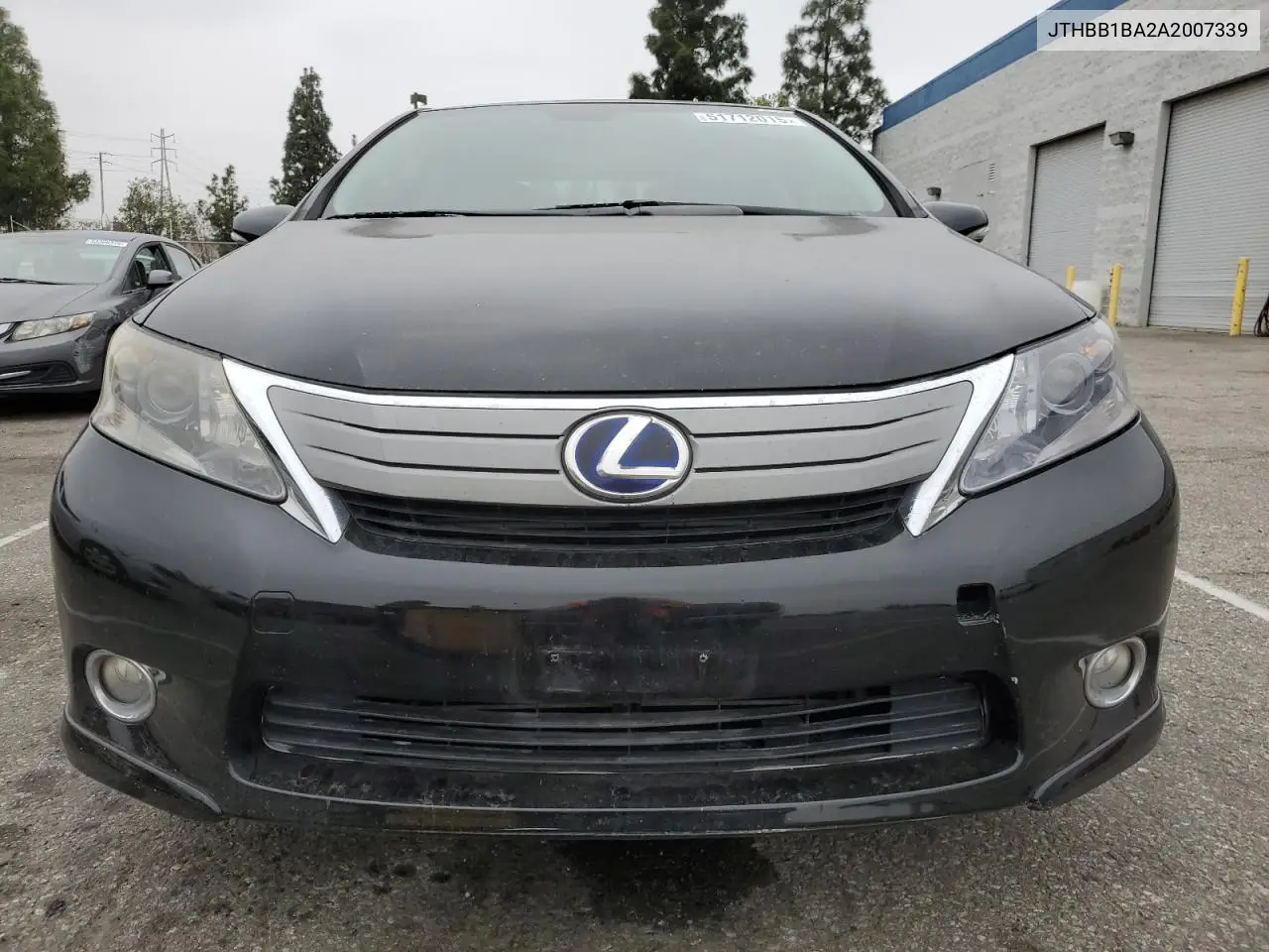 2010 Lexus Hs 250H VIN: JTHBB1BA2A2007339 Lot: 51712015