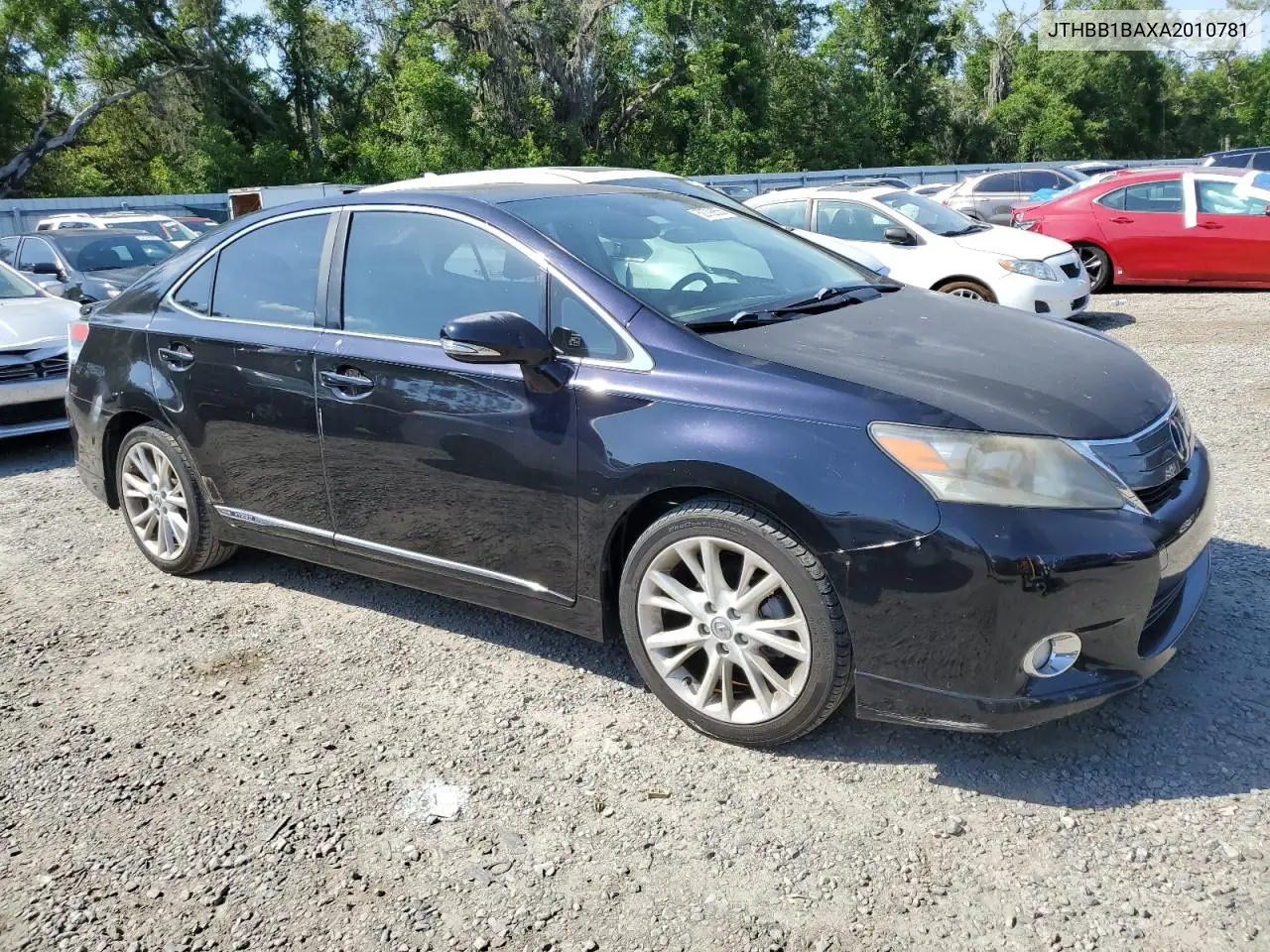 2010 Lexus Hs 250H VIN: JTHBB1BAXA2010781 Lot: 52792855