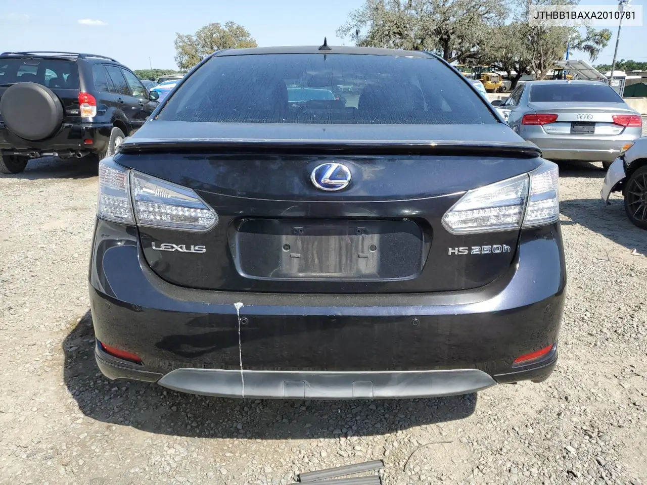 2010 Lexus Hs 250H VIN: JTHBB1BAXA2010781 Lot: 52792855