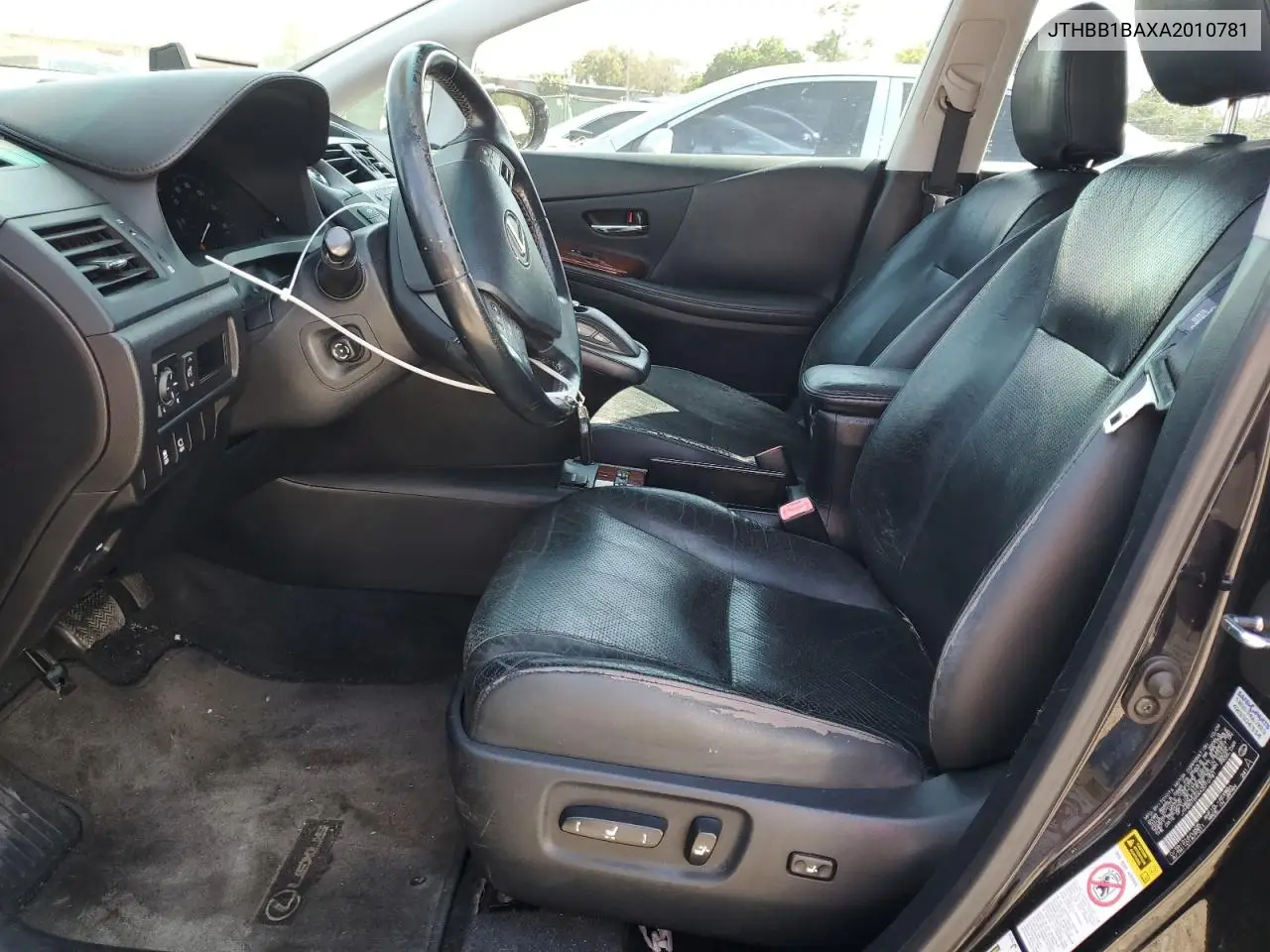 2010 Lexus Hs 250H VIN: JTHBB1BAXA2010781 Lot: 52792855