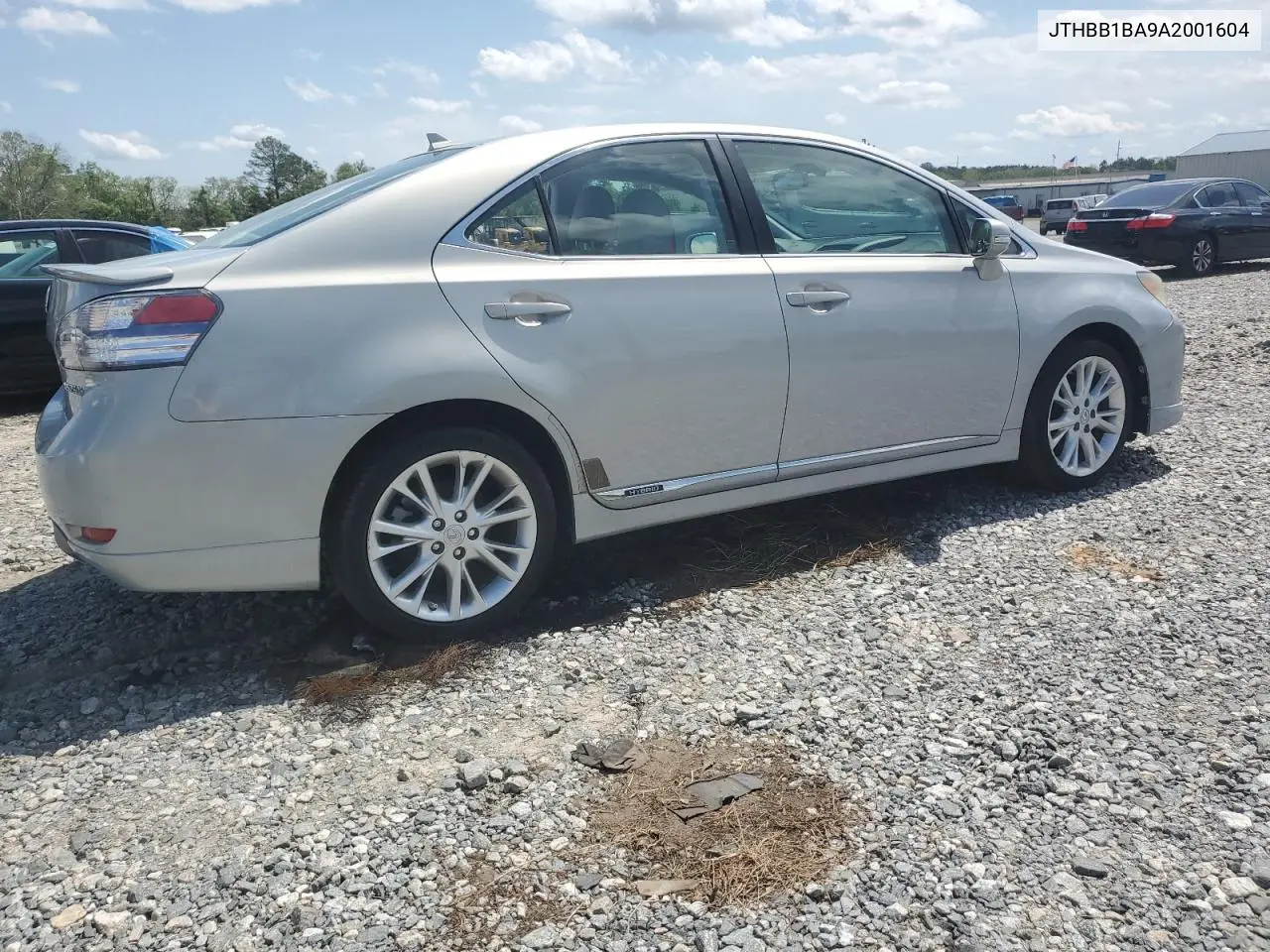 2010 Lexus Hs 250H VIN: JTHBB1BA9A2001604 Lot: 52947375