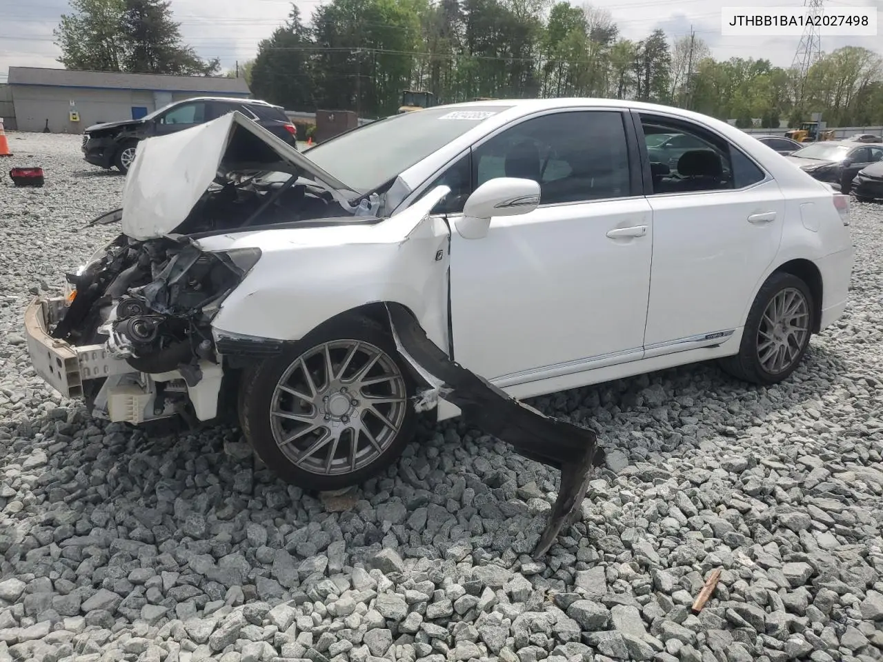 2010 Lexus Hs 250H VIN: JTHBB1BA1A2027498 Lot: 53242385
