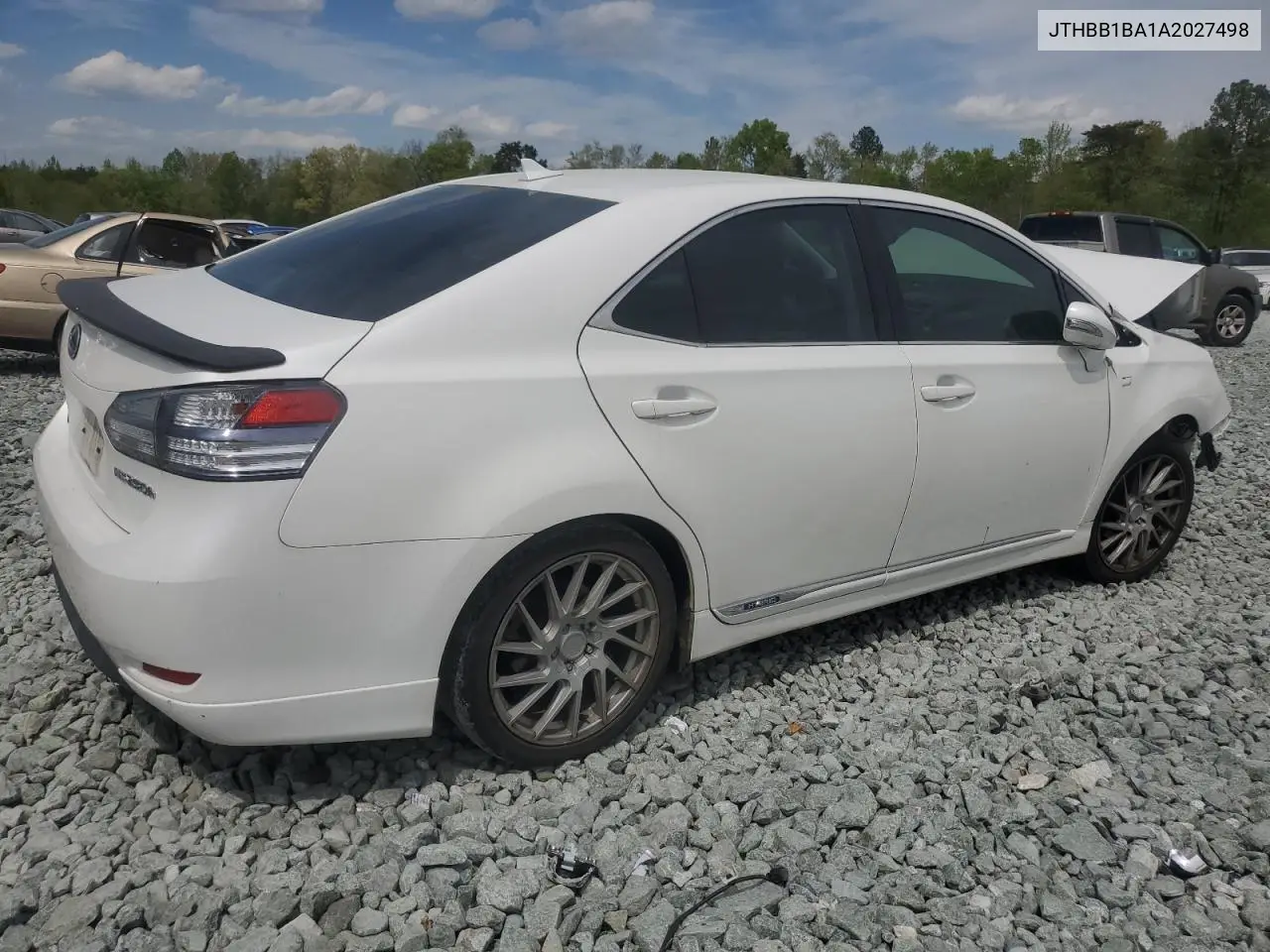 2010 Lexus Hs 250H VIN: JTHBB1BA1A2027498 Lot: 53242385