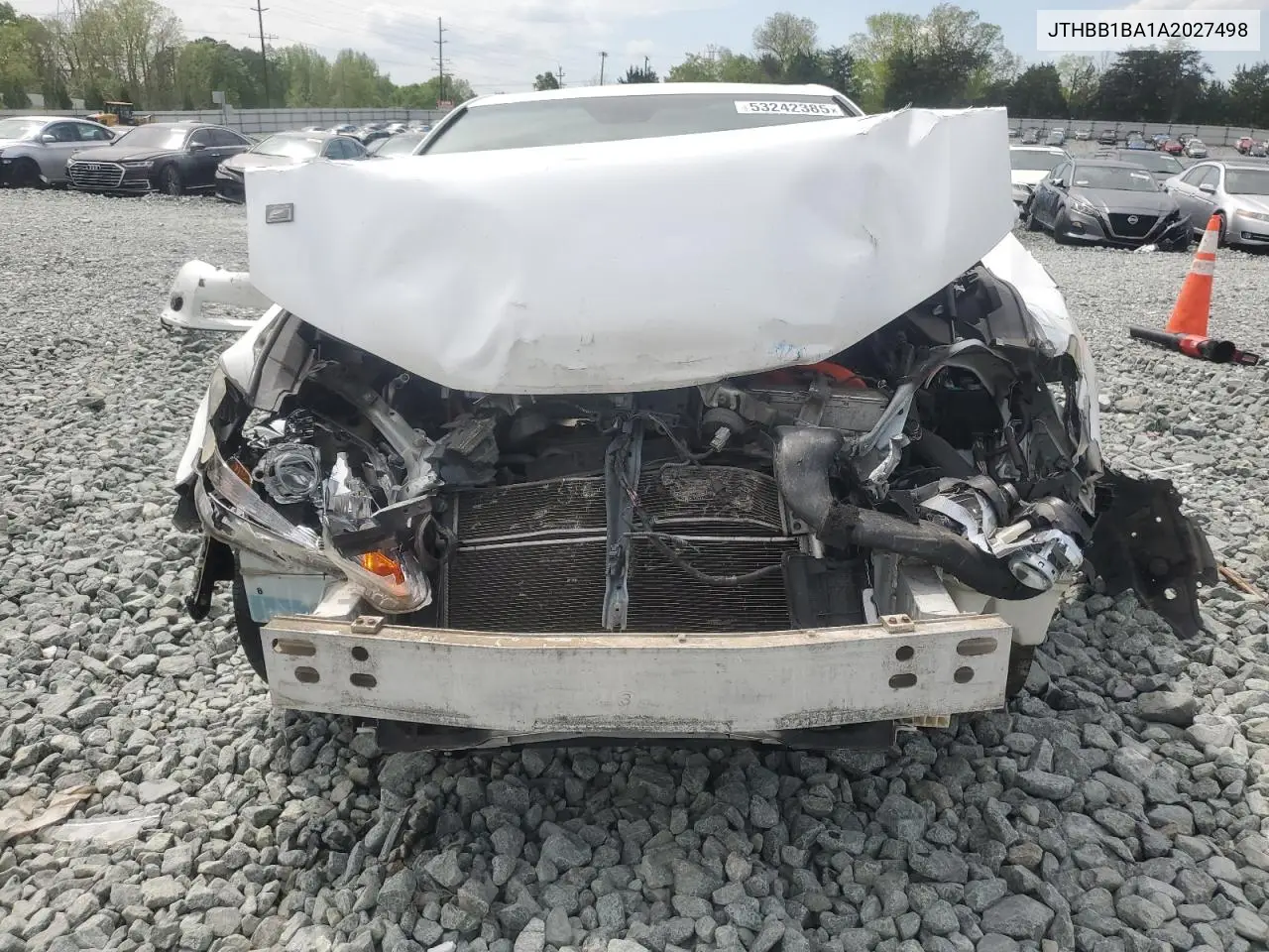 2010 Lexus Hs 250H VIN: JTHBB1BA1A2027498 Lot: 53242385