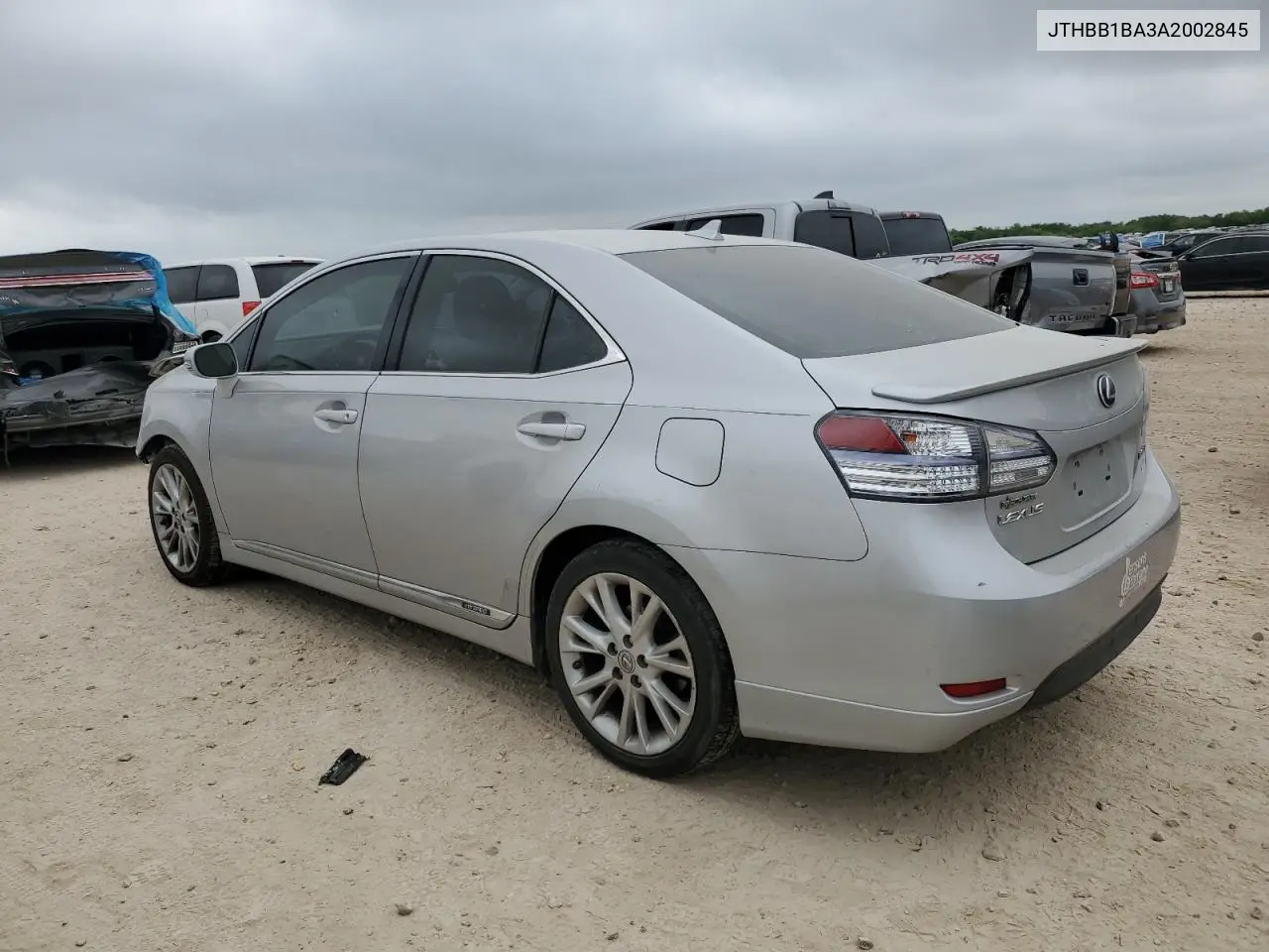 2010 Lexus Hs 250H VIN: JTHBB1BA3A2002845 Lot: 53380275