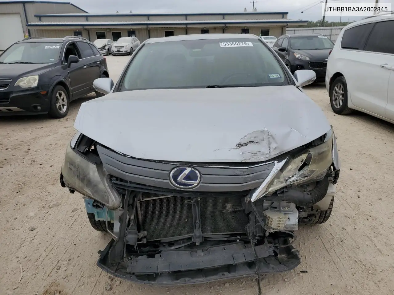 2010 Lexus Hs 250H VIN: JTHBB1BA3A2002845 Lot: 53380275