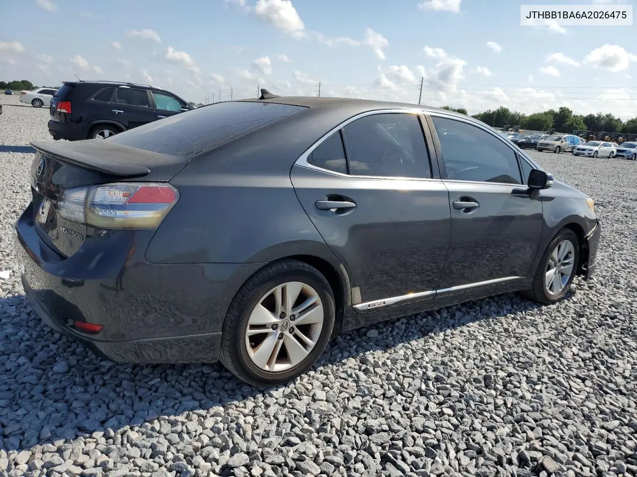 2010 Lexus Hs 250H VIN: JTHBB1BA6A2026475 Lot: 53749035