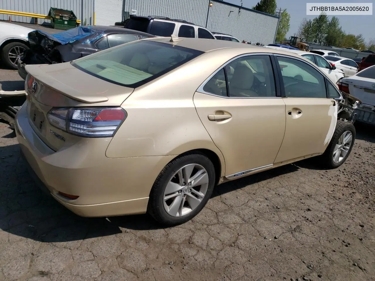 2010 Lexus Hs 250H VIN: JTHBB1BA5A2005620 Lot: 54177945