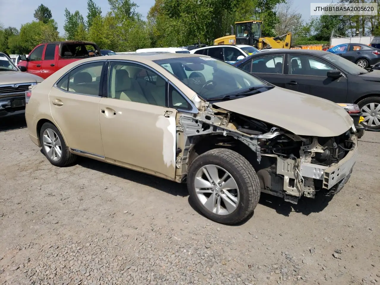 2010 Lexus Hs 250H VIN: JTHBB1BA5A2005620 Lot: 54177945