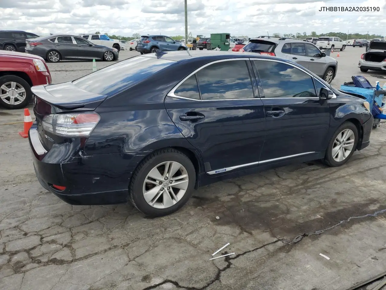 2010 Lexus Hs 250H VIN: JTHBB1BA2A2035190 Lot: 54353255