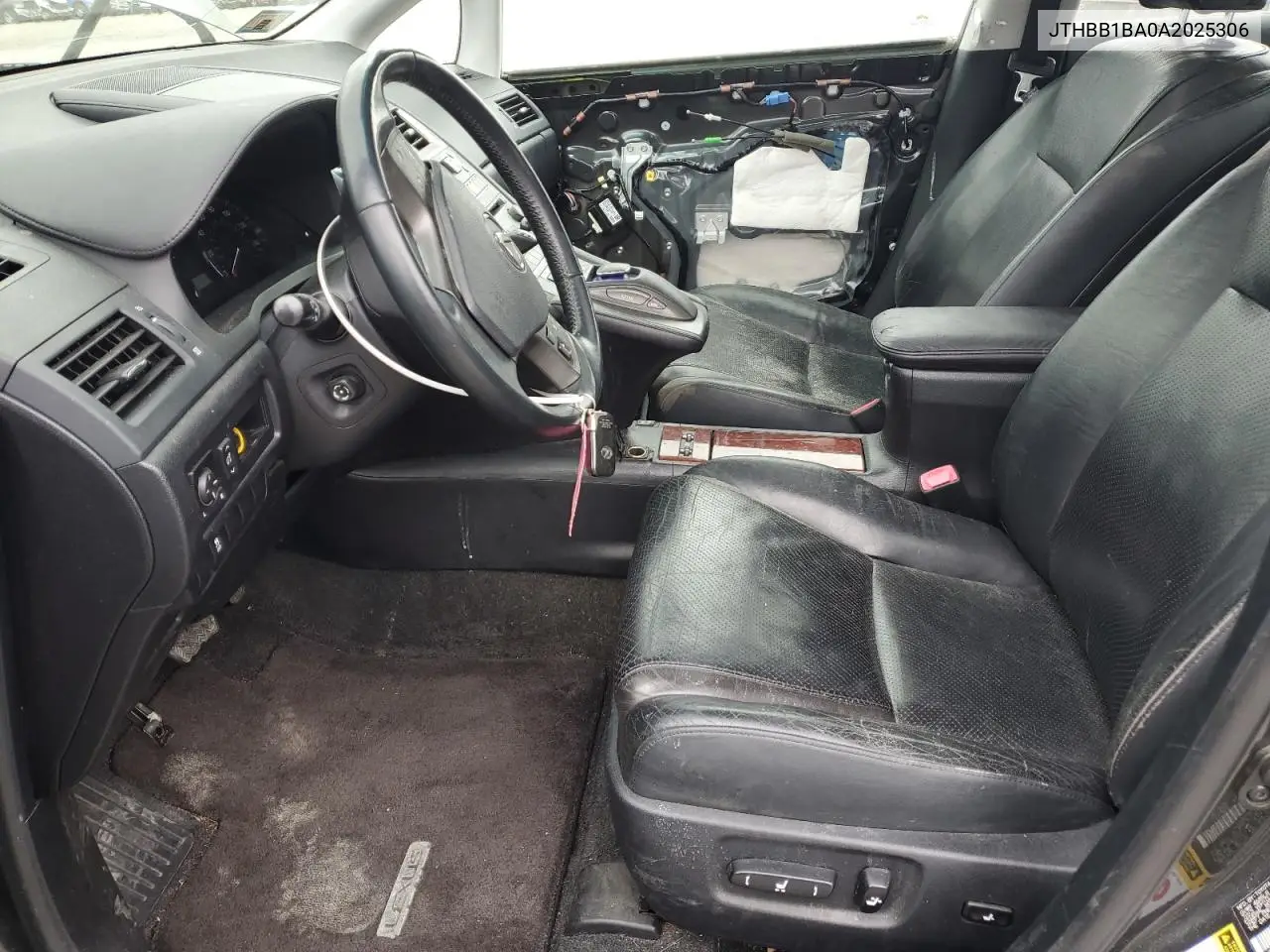2010 Lexus Hs 250H VIN: JTHBB1BA0A2025306 Lot: 54450975