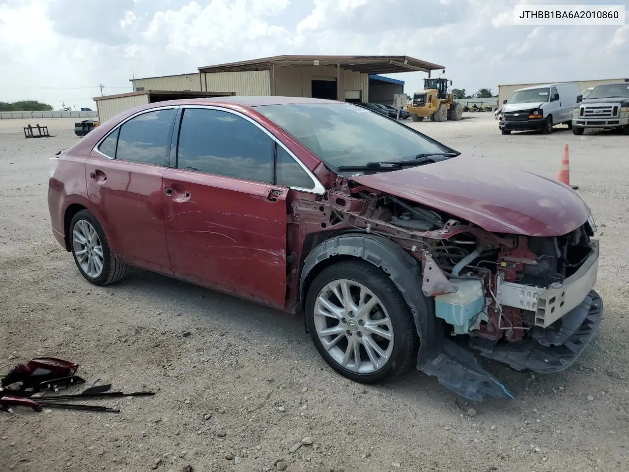 2010 Lexus Hs 250H VIN: JTHBB1BA6A2010860 Lot: 54854025