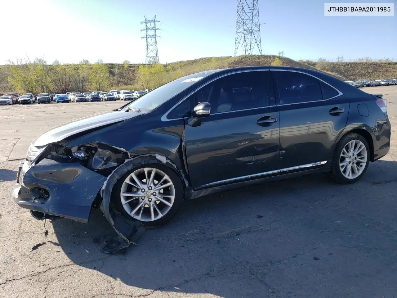 2010 Lexus Hs 250H VIN: JTHBB1BA9A2011985 Lot: 55134005