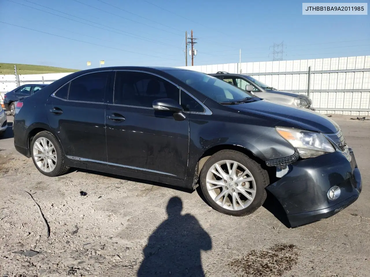2010 Lexus Hs 250H VIN: JTHBB1BA9A2011985 Lot: 55134005