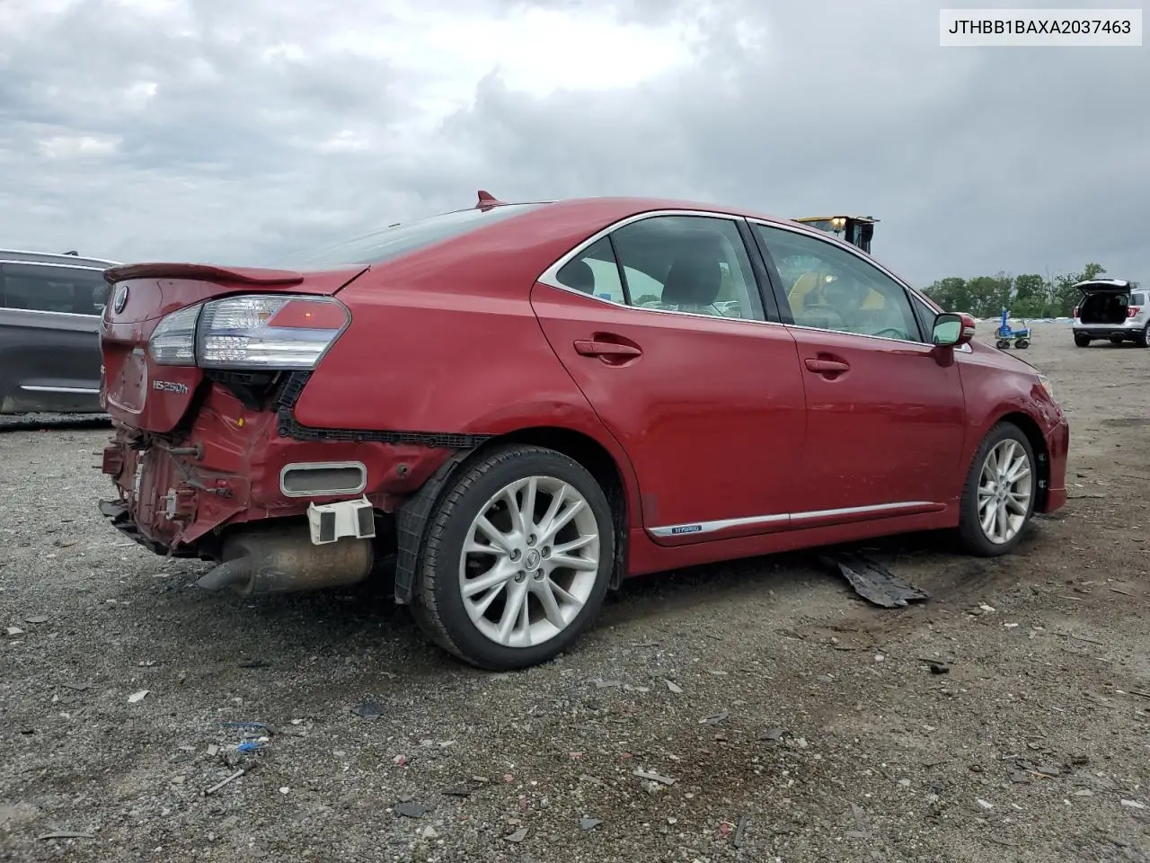 2010 Lexus Hs 250H VIN: JTHBB1BAXA2037463 Lot: 55522595