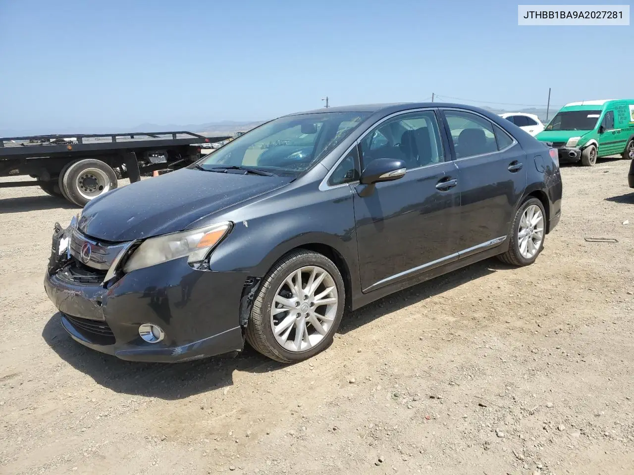 2010 Lexus Hs 250H VIN: JTHBB1BA9A2027281 Lot: 55610405