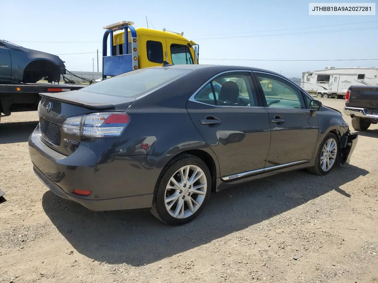 2010 Lexus Hs 250H VIN: JTHBB1BA9A2027281 Lot: 55610405