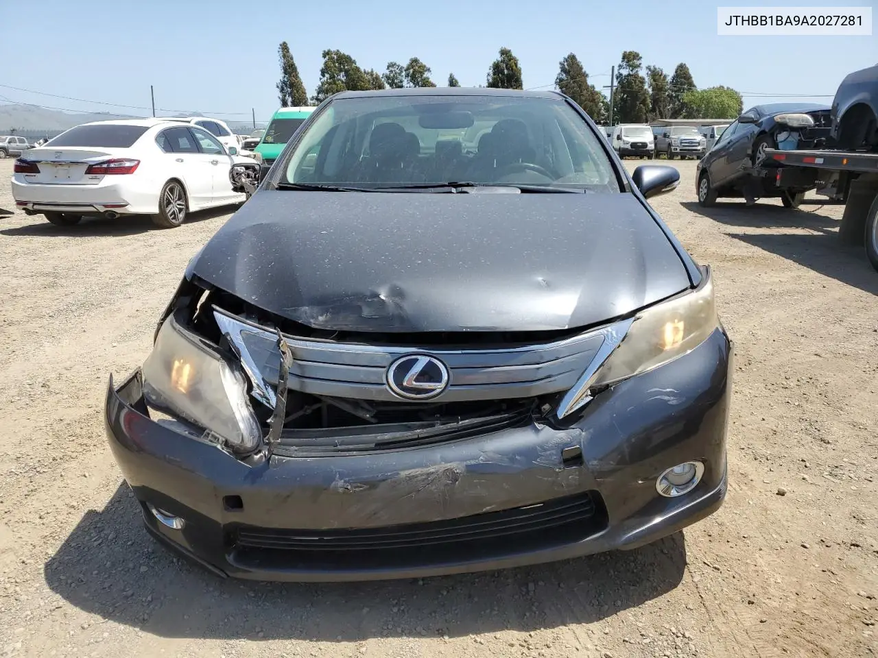 2010 Lexus Hs 250H VIN: JTHBB1BA9A2027281 Lot: 55610405