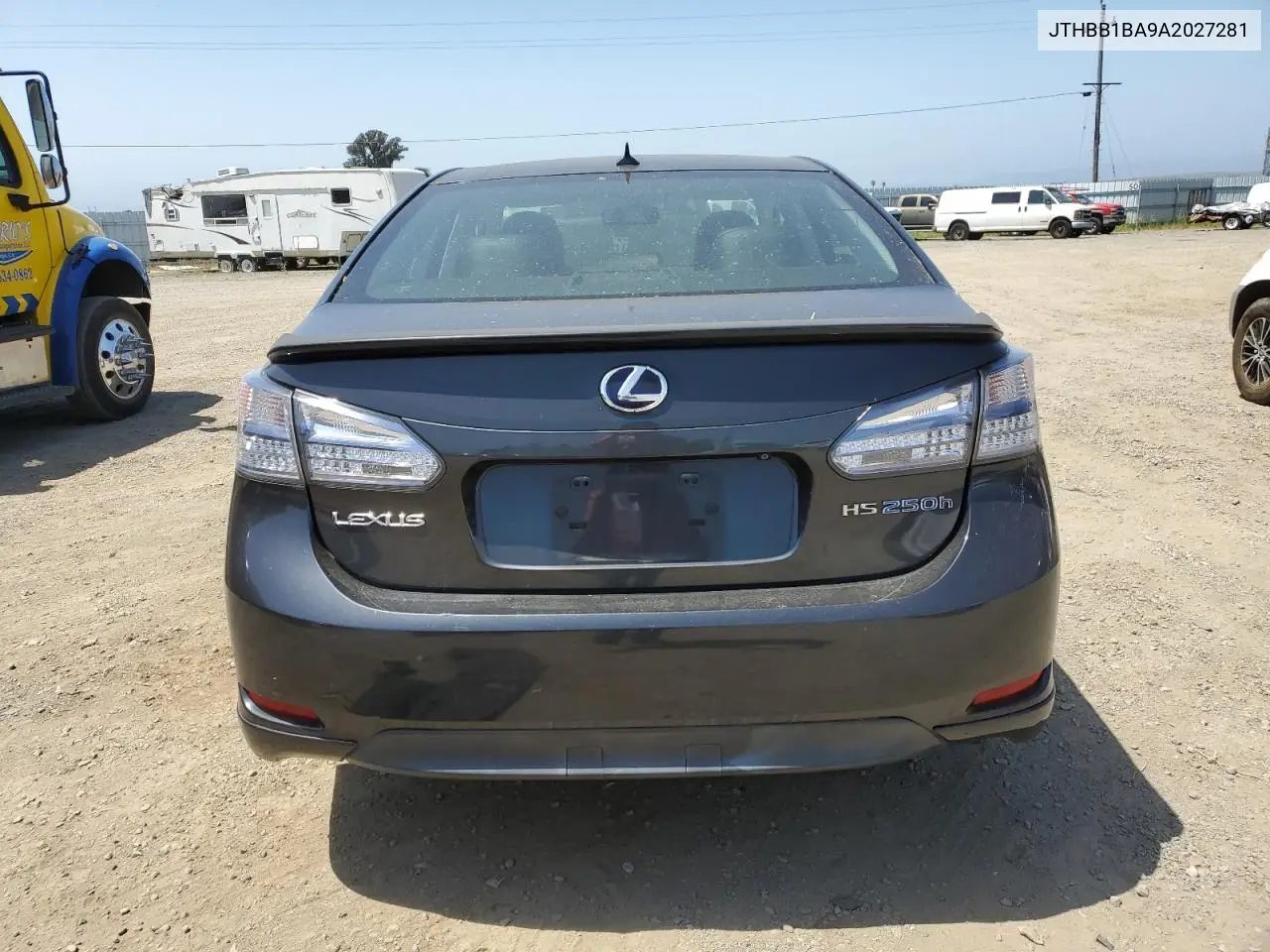 2010 Lexus Hs 250H VIN: JTHBB1BA9A2027281 Lot: 55610405