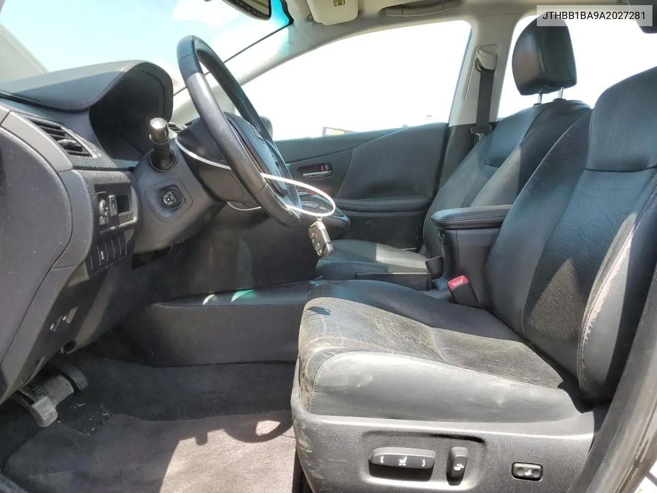 2010 Lexus Hs 250H VIN: JTHBB1BA9A2027281 Lot: 55610405