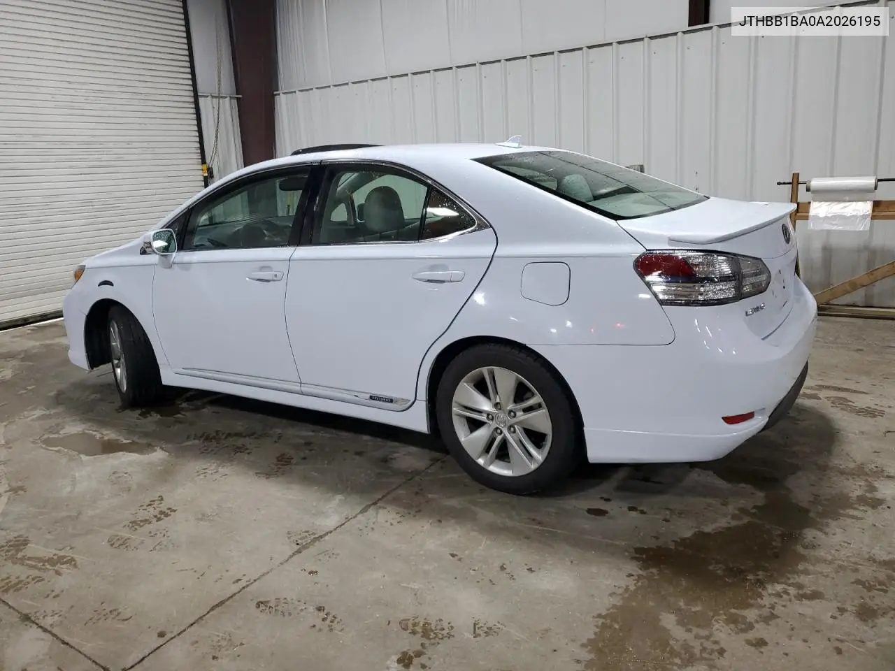 2010 Lexus Hs 250H VIN: JTHBB1BA0A2026195 Lot: 55851295
