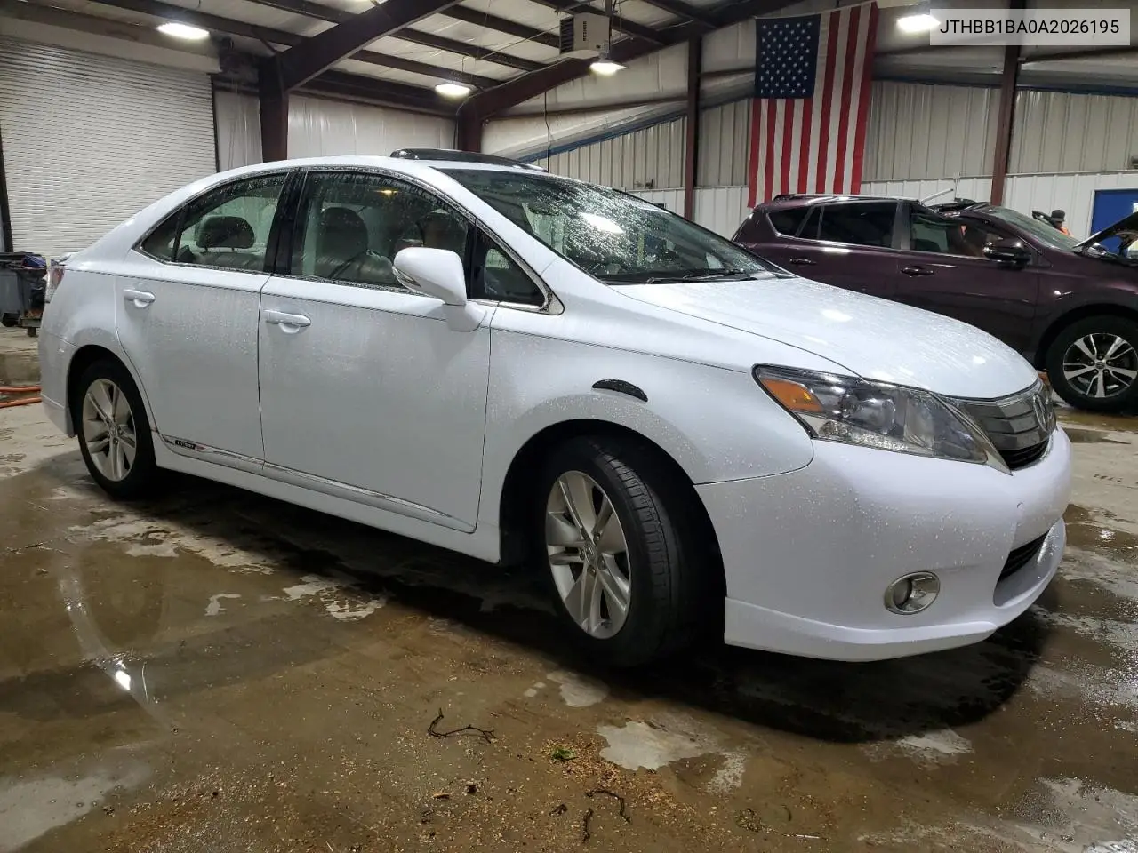 2010 Lexus Hs 250H VIN: JTHBB1BA0A2026195 Lot: 55851295