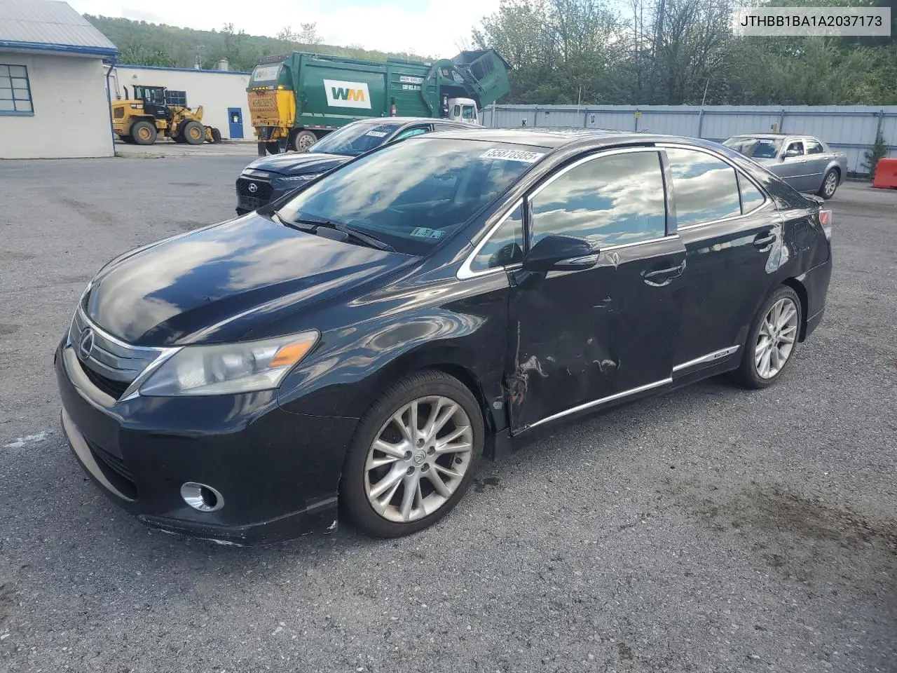2010 Lexus Hs 250H VIN: JTHBB1BA1A2037173 Lot: 55878985