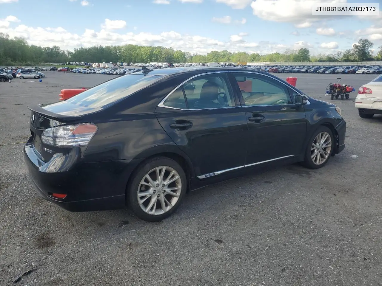 2010 Lexus Hs 250H VIN: JTHBB1BA1A2037173 Lot: 55878985