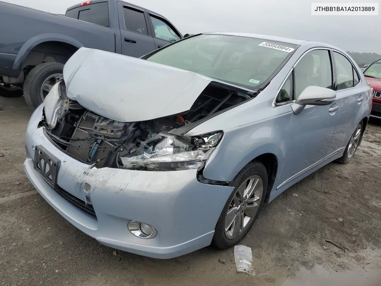 2010 Lexus Hs 250H VIN: JTHBB1BA1A2013889 Lot: 55893864