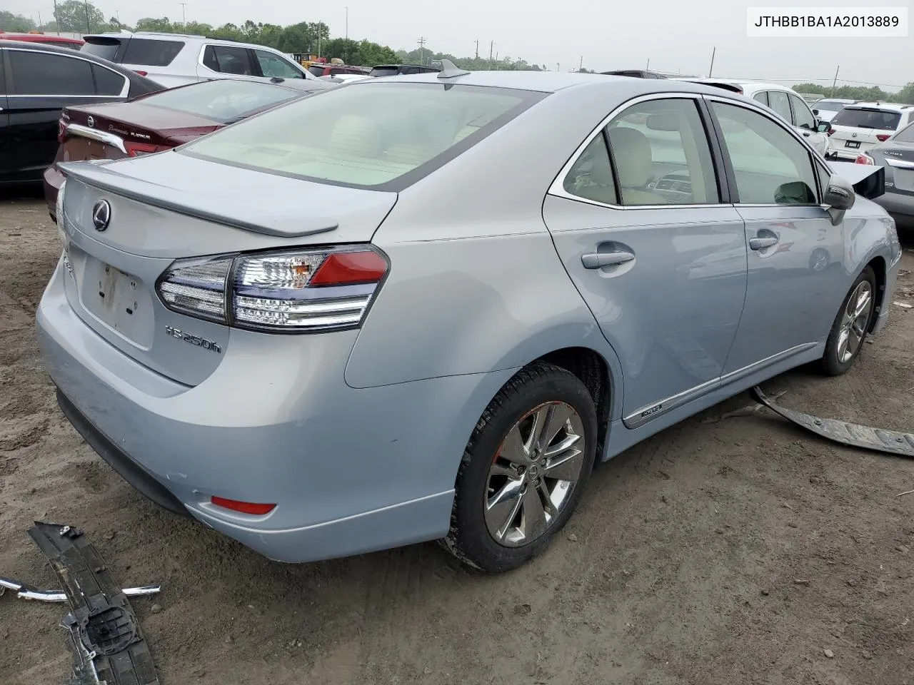 2010 Lexus Hs 250H VIN: JTHBB1BA1A2013889 Lot: 55893864