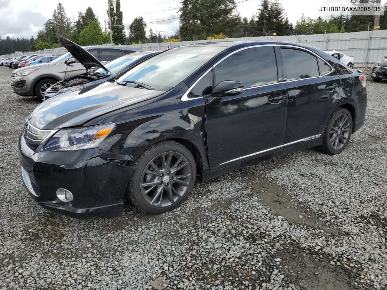 2010 Lexus Hs 250H VIN: JTHBB1BAXA2005435 Lot: 56148755